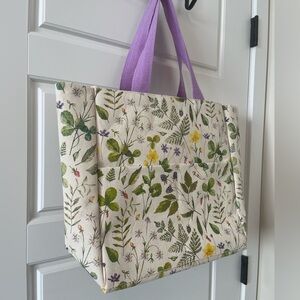 Large Floral Recycled Cotton Tote